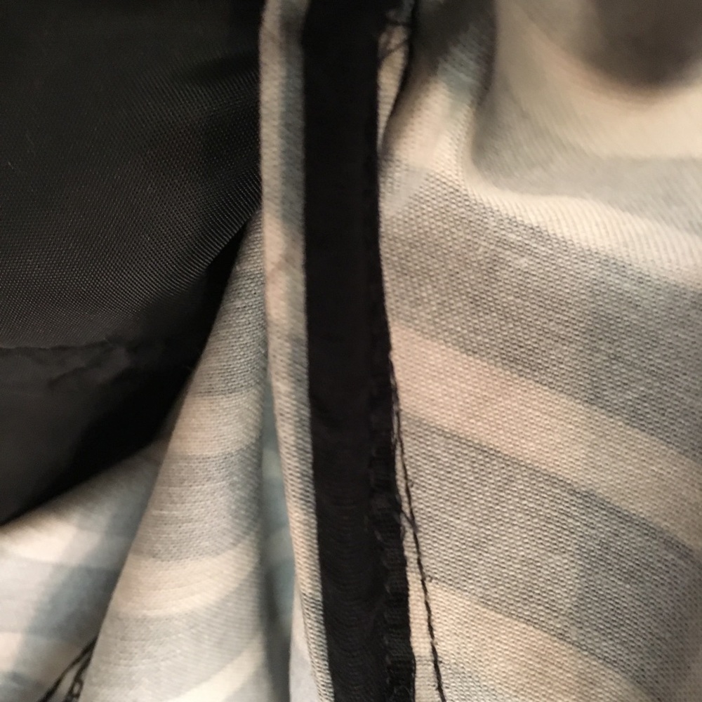 Black and Tan Herringbone Dress - Picture 7 of 8